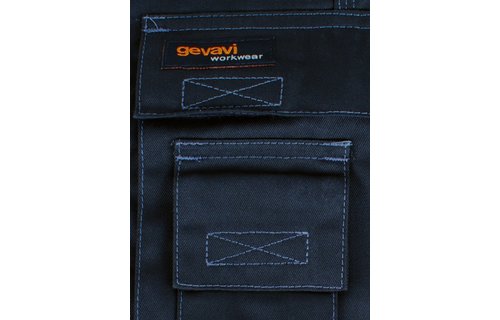 Gevavi Workwear - GW01 werkbroek zwart