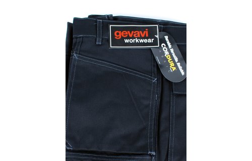 Gevavi Workwear - GW02 multibroek zwart