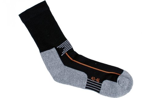 Gevavi Workwear - GW81 Coolmax sok 2 paar/bundel zwart