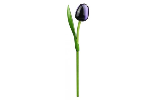 Gevavi - Houten tulp donkerpaars