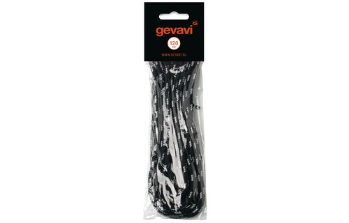 Gevavi Safety - paar veters zwart/grijs