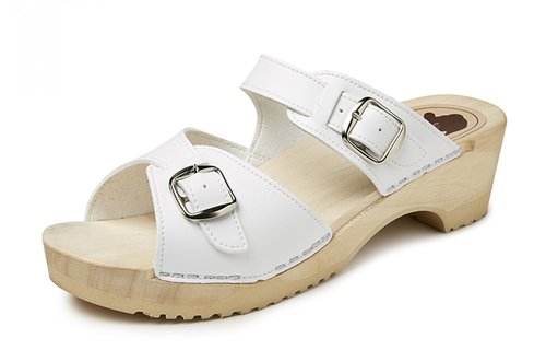 BigHorn - 0018 buigzame slipper wit