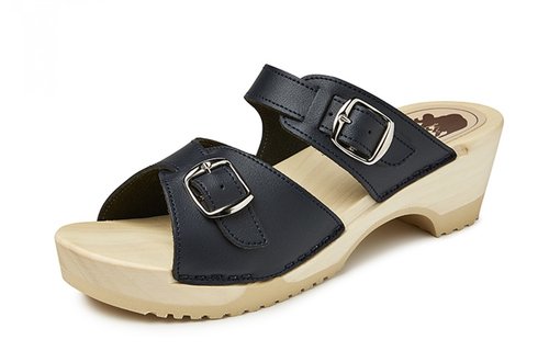 BigHorn - 0018 buigzame slipper blauw