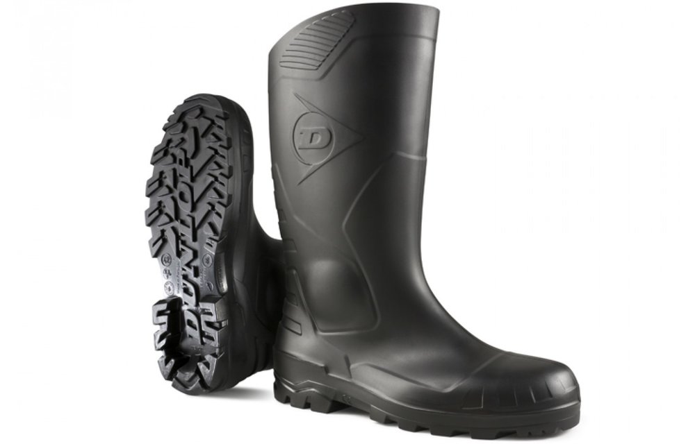 Dunlop - H142011 knielaars pvc S5 zwart