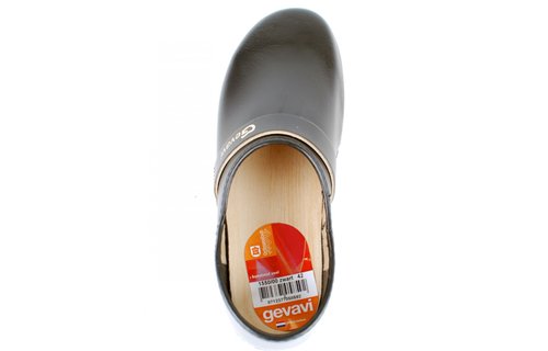 Gevavi - 1550/00 gesloten schoenklomp PU zwart