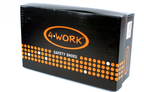 4WORK - 4W12 hoge veiligheidsschoen S3 zwart