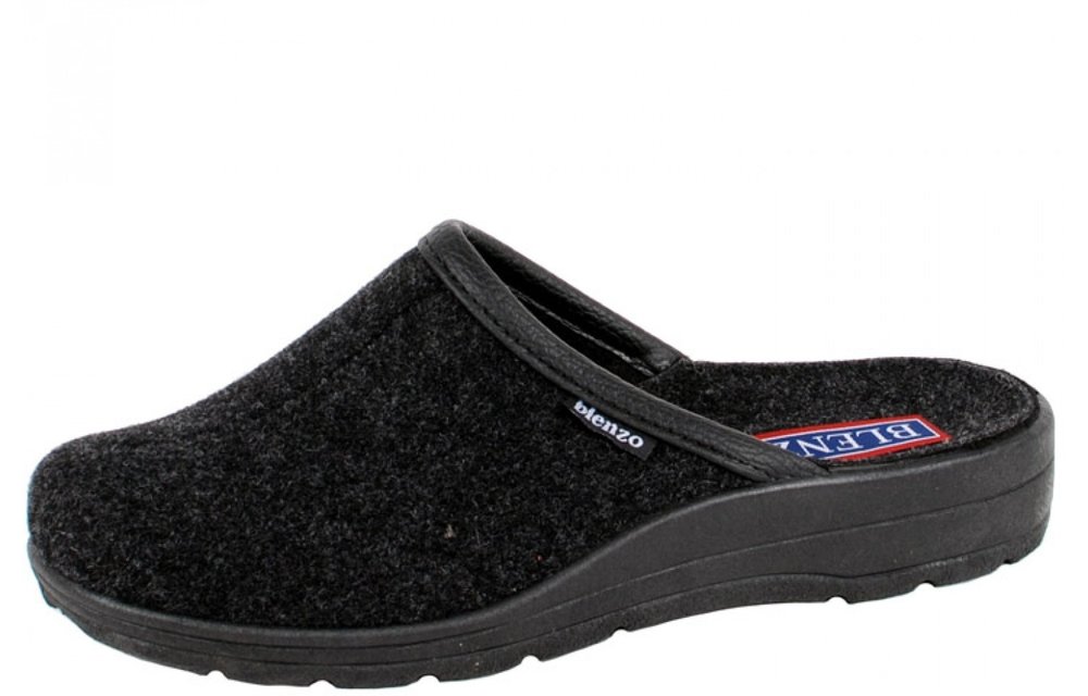 Blenzo - 7828 herenpantoffel zwart