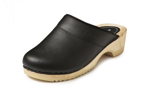 BigHorn - BM01 Rhone buigzame clog zwart
