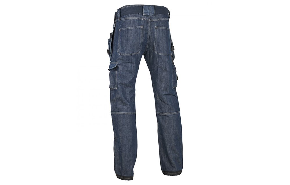 4WORK - Malaga denim werkbroek blauw