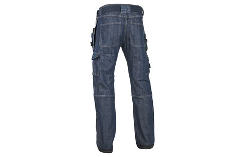4WORK - Malaga denim werkbroek blauw