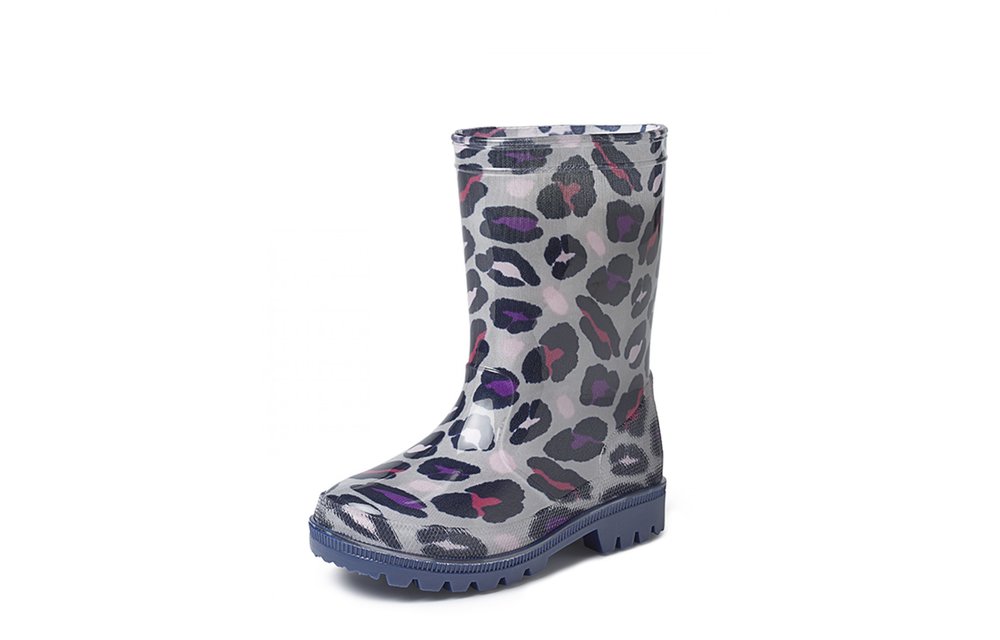 Gevavi Boots - Romy kinder- en dameslaars pvc grijs/panter