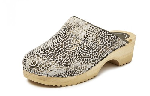 Bighorn - 3630 clog buigzame zool bruin/panterprint