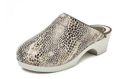 Bighorn - 5030 clog buigzame zool bruin/panterprint