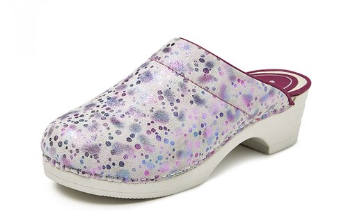 Bighorn - 5030 clog buigzame zool lichtroze