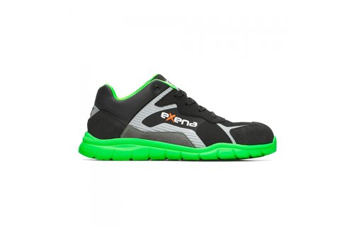 Exena - XR31 Avenue lage veiligheidsschoen S3 zwart/groen