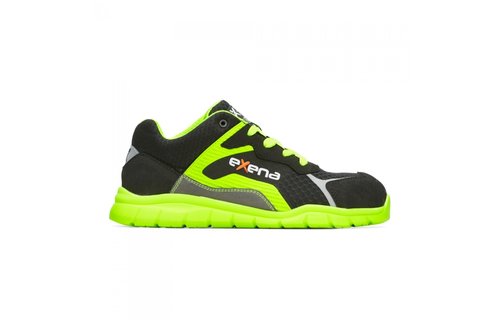 Exena - XR55 Avenida lage veiligheidsschoen S1P zwart/geel