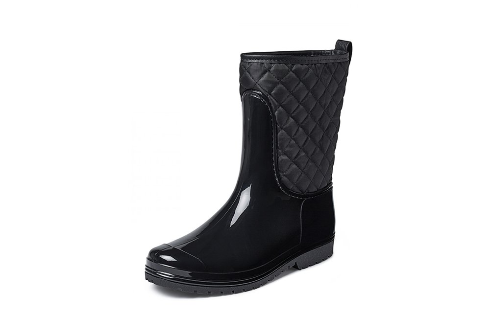 Gevavi boots - Joan gevoerde dameslaars pvc zwart