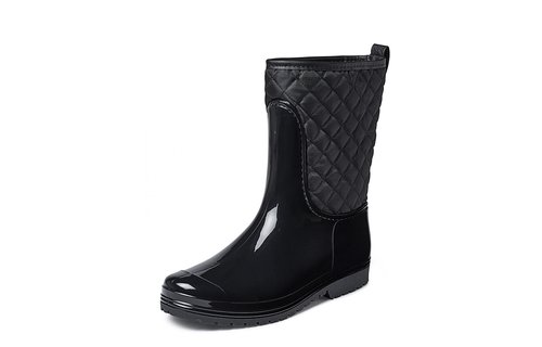 Gevavi boots - Joan gevoerde dameslaars pvc zwart