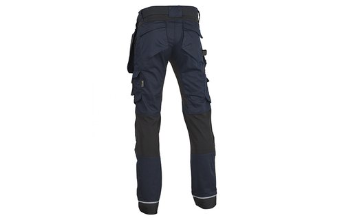 4WORK - Madrid Premium werkbroek stretch inserts navy blauw