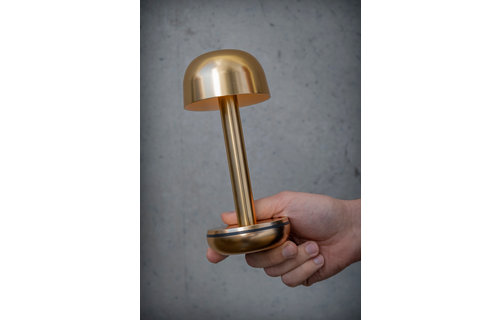 Humble Two - Oplaadbare tafellamp - Gold - op accu
