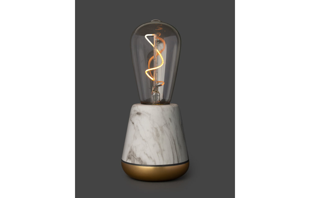 Humble One - Oplaadbare tafellamp - White Marble - op accu