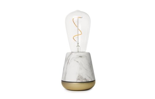 Humble One - Oplaadbare tafellamp - White Marble - op accu