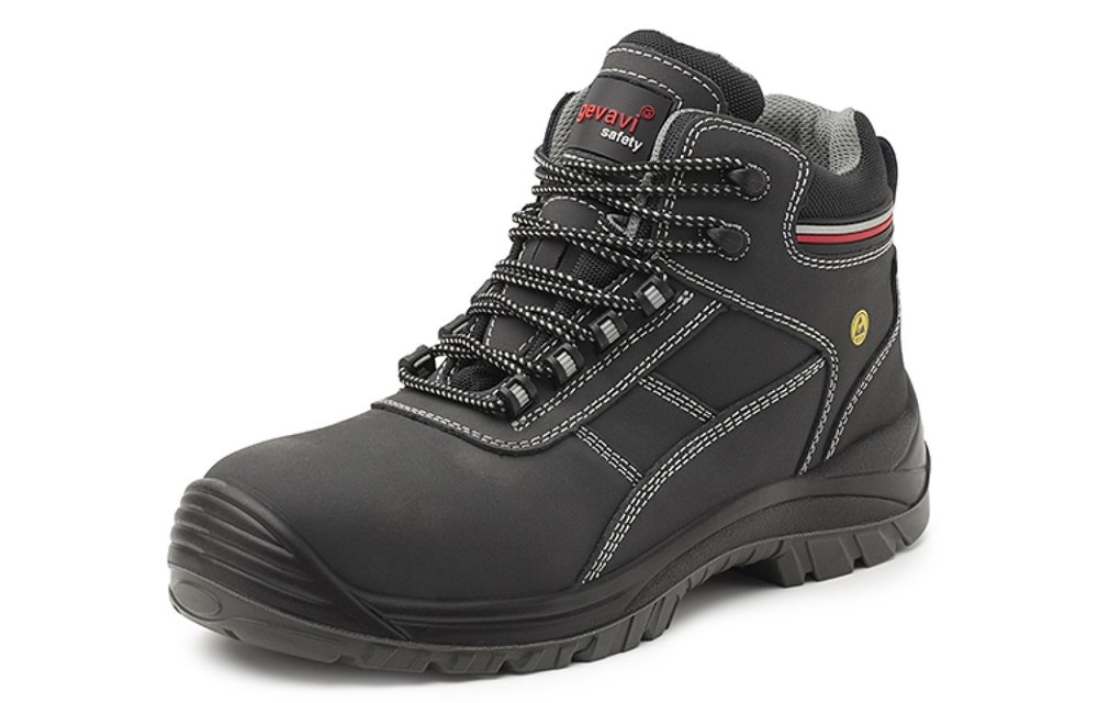 Gevavi Safety - GS22 Builder S3 werkschoen hoog zwart