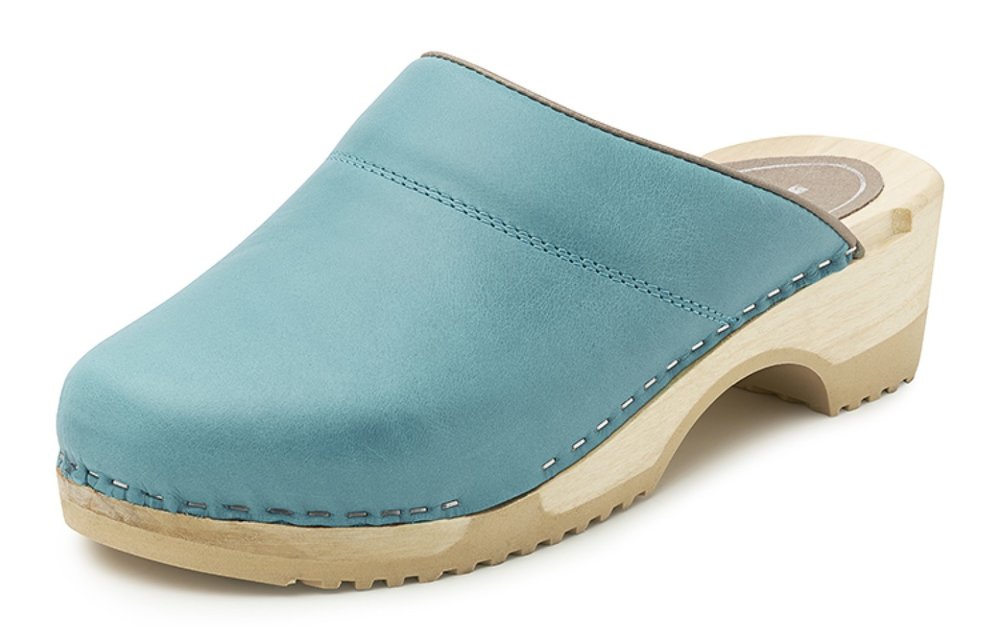 Bighorn - 3630 clog buigzame zool lichtblauw