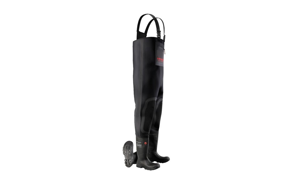 Dunlop - LJ2HD43 SS Chestwader Fieldpro zwart
