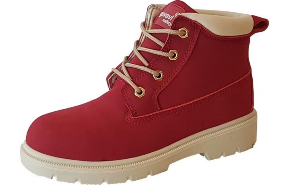 Gevavi Safety - GS76 Paris dames werkschoen hoog S3 rood