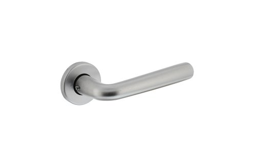 Intersteel - Deurkruk Conisch met ronde rozet doorsnede 50x7 mm aluminium
