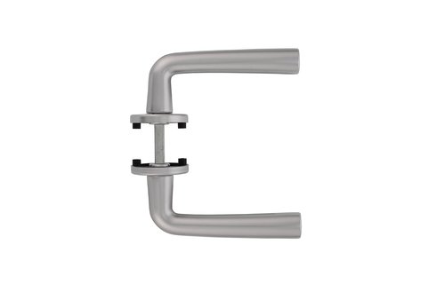 Intersteel - Deurkruk Conisch met ronde rozet doorsnede 50x7 mm aluminium