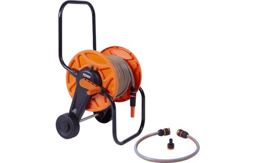 Ferm - Slangenwagen 20m tuinslang en tuinspuit HTA1004
