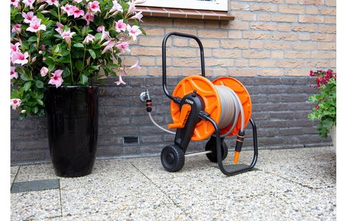 Ferm - Slangenwagen 20m tuinslang en tuinspuit HTA1004