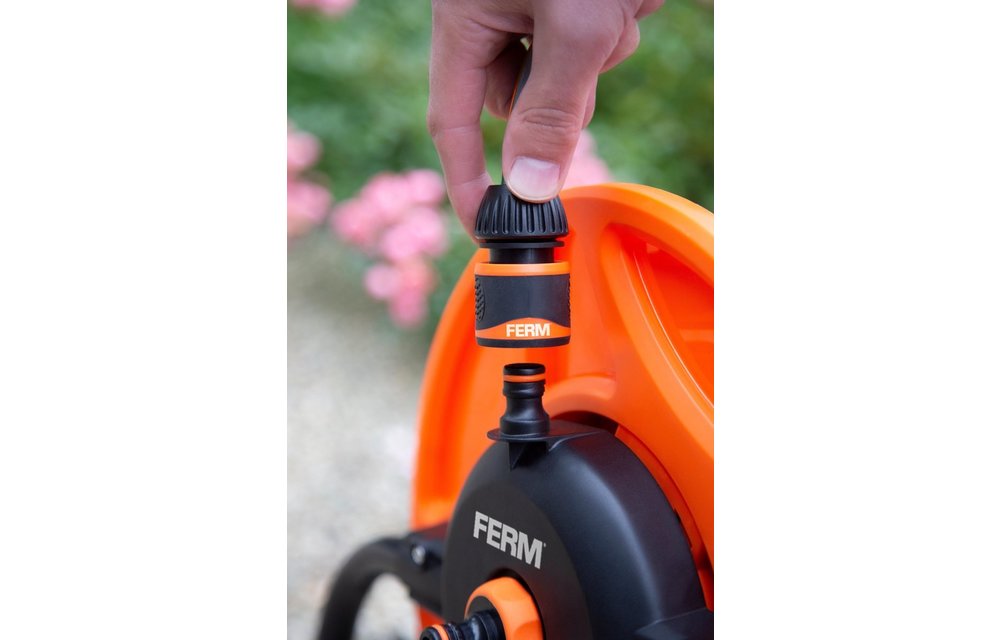 Ferm - Slangenwagen 20m tuinslang en tuinspuit HTA1004