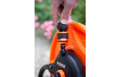 Ferm - Slangenwagen 20m tuinslang en tuinspuit HTA1004