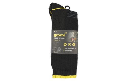 Gevavi Workwear - GW50 Work Strong sok 2 paar/bundel grijs