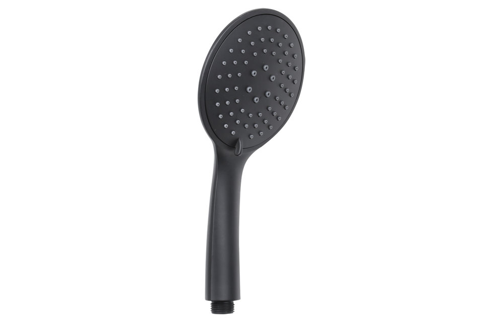 Differenz - Handdouche 3 standen mat zwart - 12cm