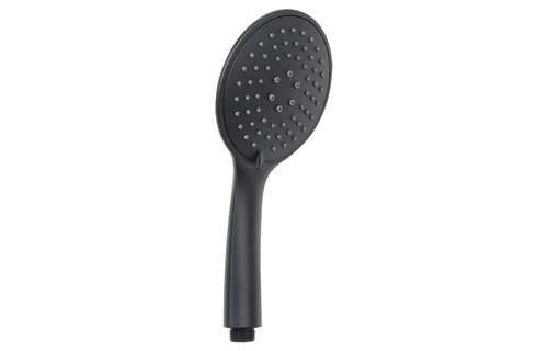 Differenz - Handdouche 3 standen mat zwart - 12cm