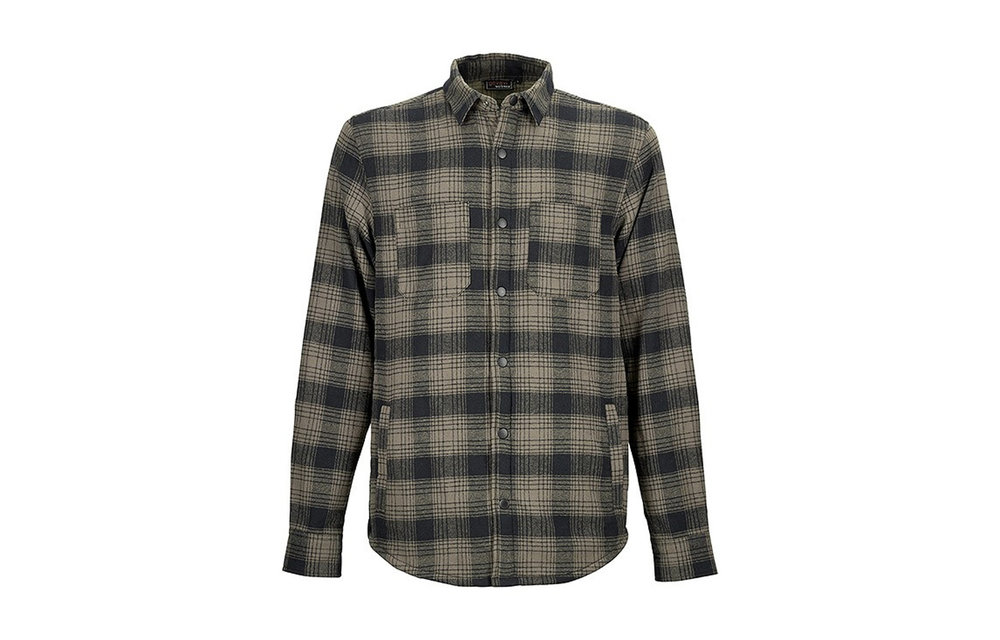 Gevavi Workwear - GW40 gevoerd flanel vest bruin