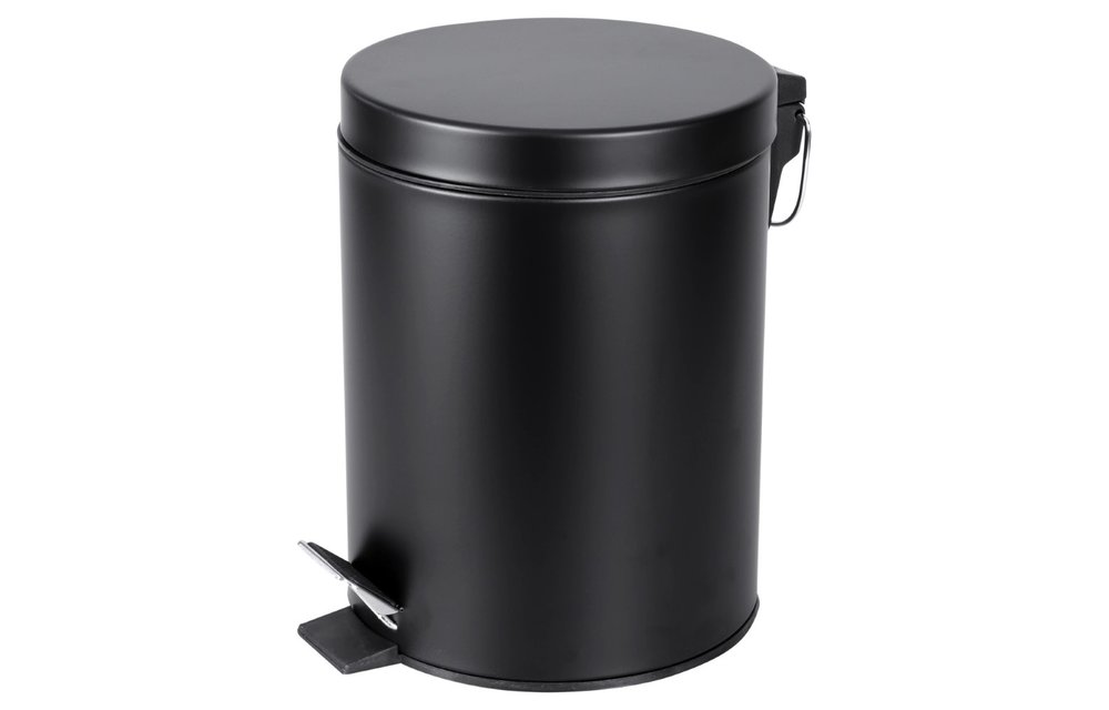 Differenz - Prullenbak 5 liter zwart