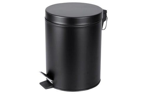 Differenz - Prullenbak 5 liter zwart