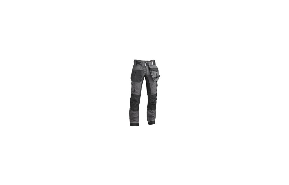 4WORK - Madrid Premium werkbroek stretch inserts grijs