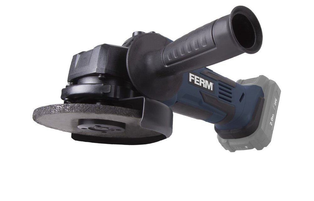 Ferm - Haakse accu slijper 20V - 115mm - AGM1125