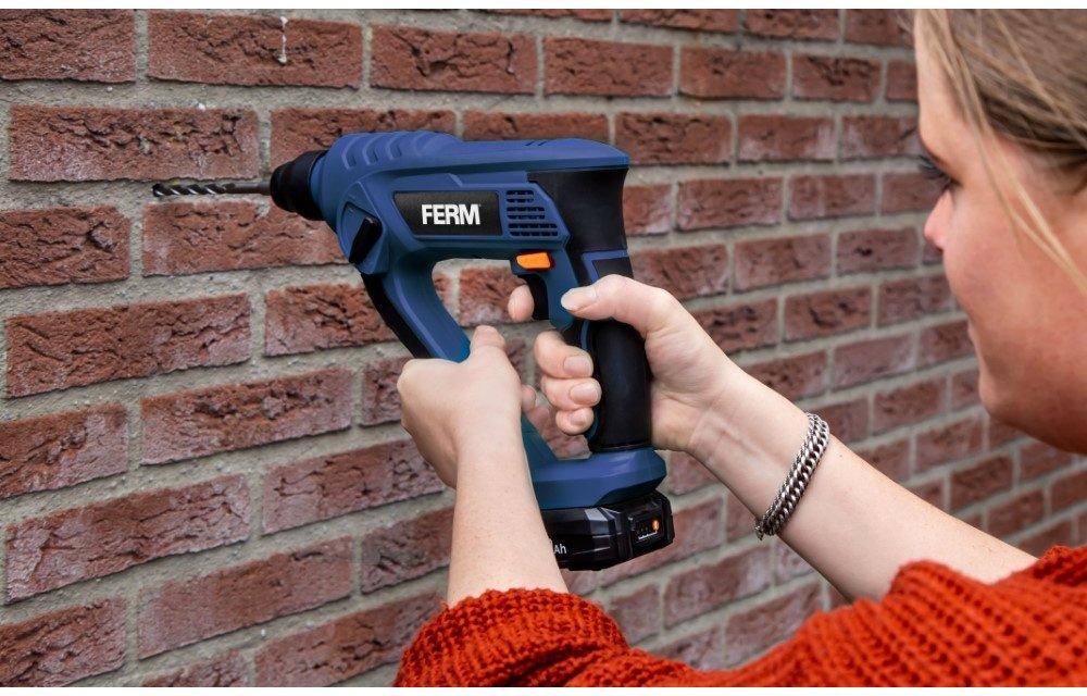 Ferm - Accu boorhamer 20V - HDM1051