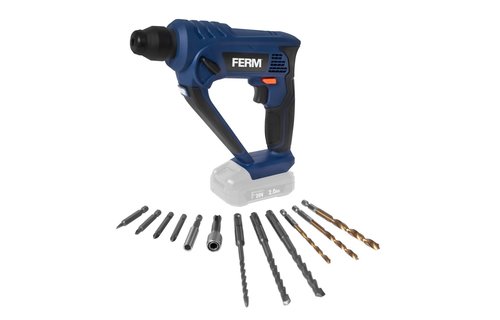 Ferm - Accu boorhamer 20V - HDM1051