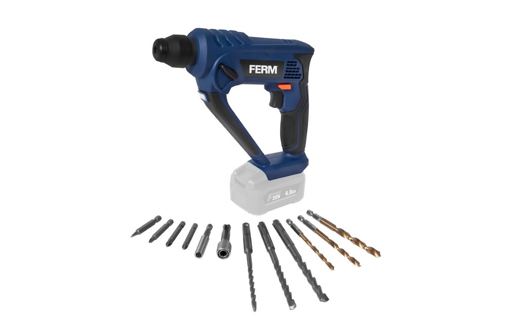Ferm - Accu boorhamer 20V - HDM1051
