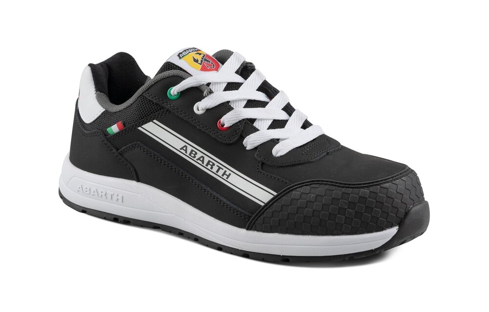 Abarth - 595 lage veiligheidssneaker S3 zwart