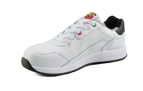 Abarth - 595 lage veiligheidssneaker S3 wit