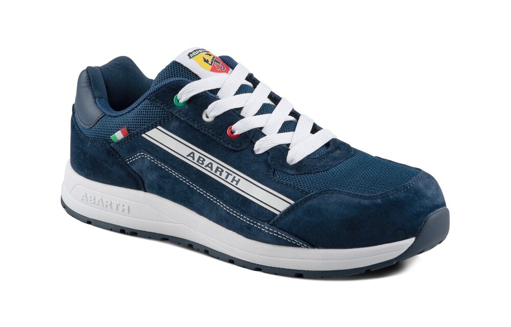 Abarth - 595 lage veiligheidssneaker S3 blauw